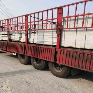 拉萨 白麻荔枝面外墙干挂，工厂装车日常