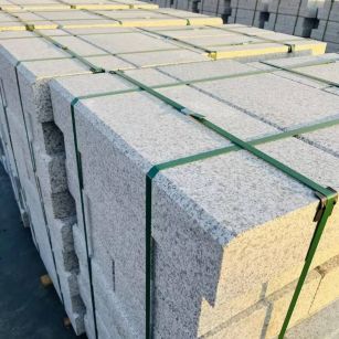 拉萨 白麻花岗岩路沿石，马路牙子，路缘石，平石，立缘石等