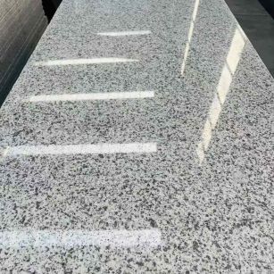 拉萨 白麻花岗岩光面毛板