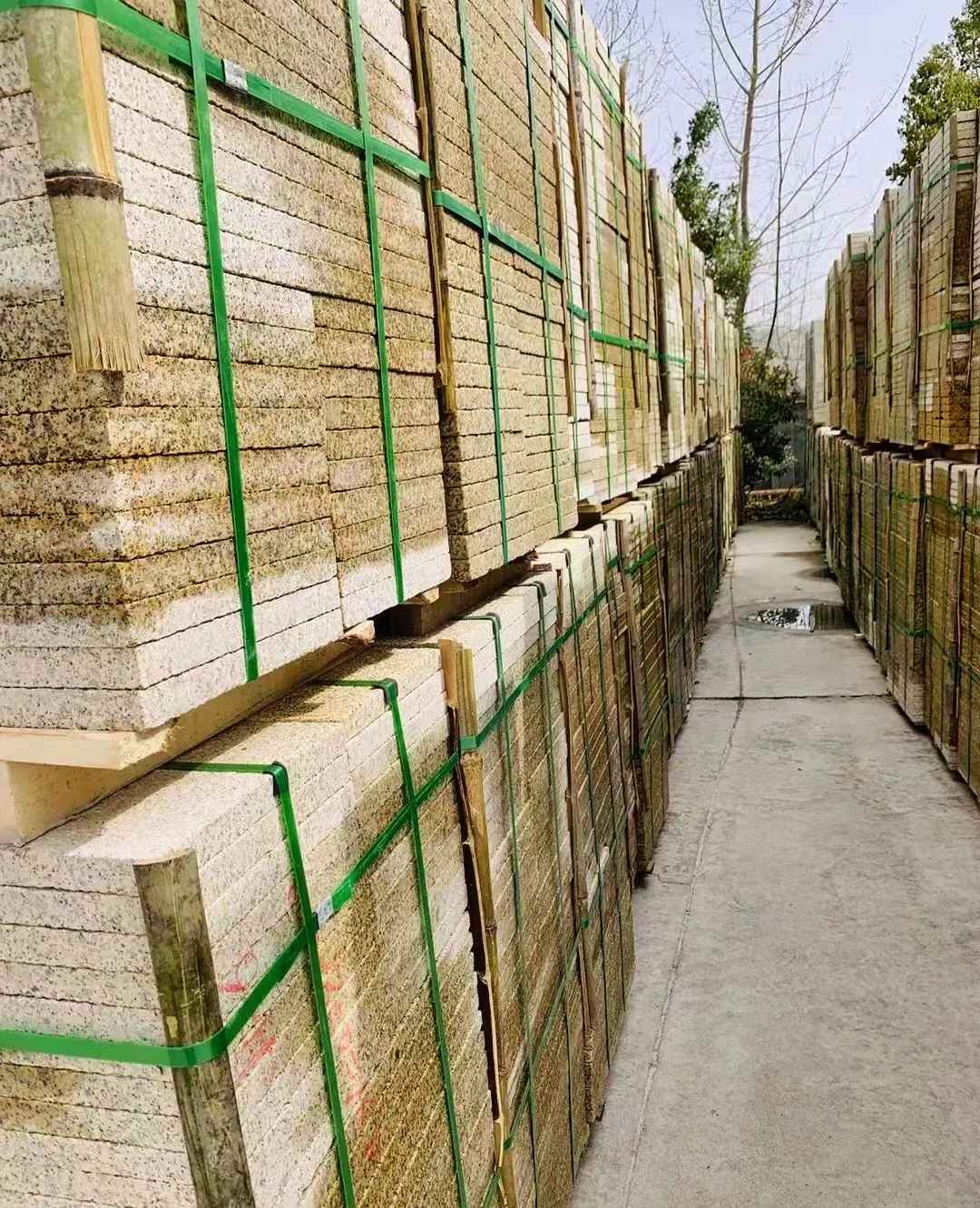 拉萨 黄金麻花岗岩荔枝面地铺石