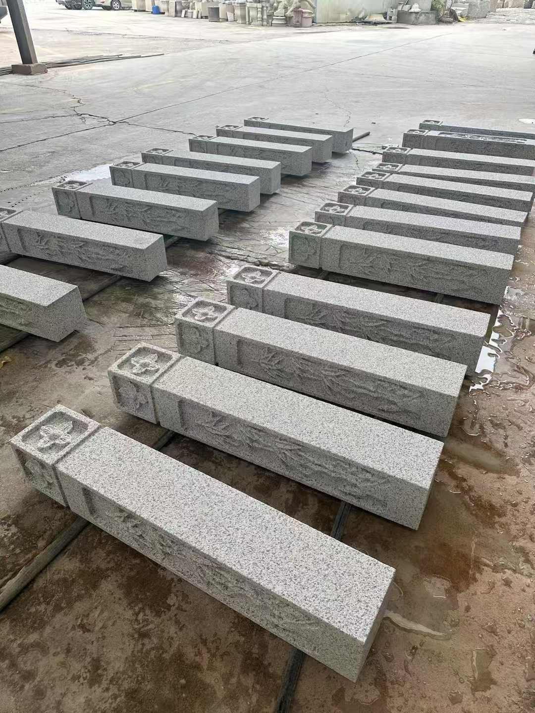 拉萨 白麻方柱雕花防水