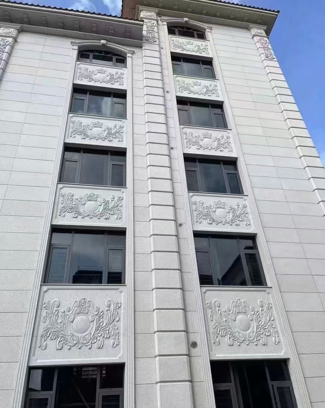 拉萨 白麻荔枝面花岗岩别墅外墙干挂