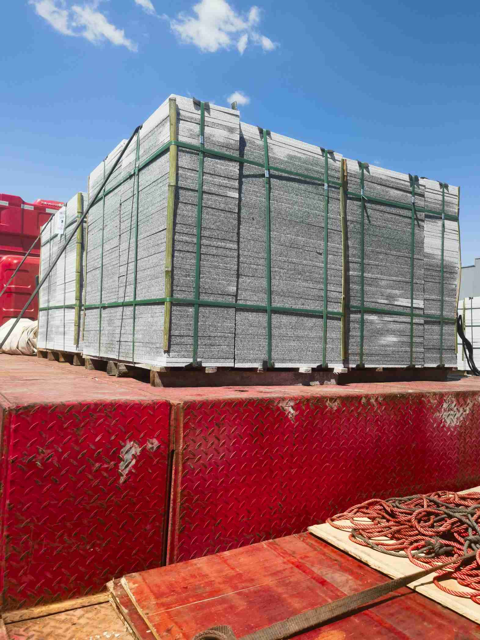 拉萨 芝麻白火烧规格板地铺石300*600/600*600